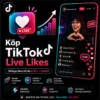 Köp TikTok live likes till din pågående sändning – Likefixer.se